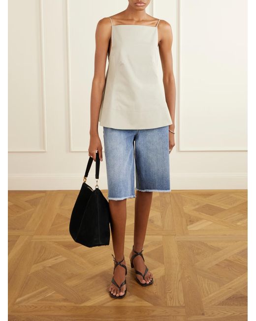 Tibi White Fresh Cotton Shirt