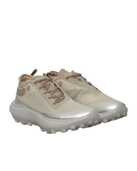 Satisfy Gray The Rocker Lace-Up Sneakers for men