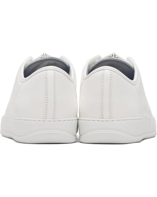 Lanvin White Dbb1 Zip Sneakers for men