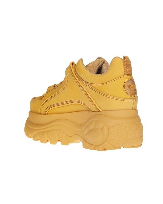 Buffalo Yellow 1339-14 Logo Platform Casual Sneakers for men