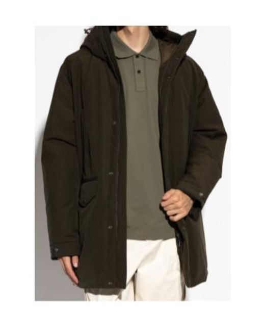 Moncler Green Livradois Hooded Short Down Jacket for men