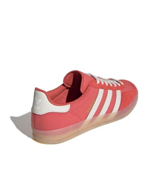 Adidas Originals Red Gazelle Indoor Lace-Up Shoes for men