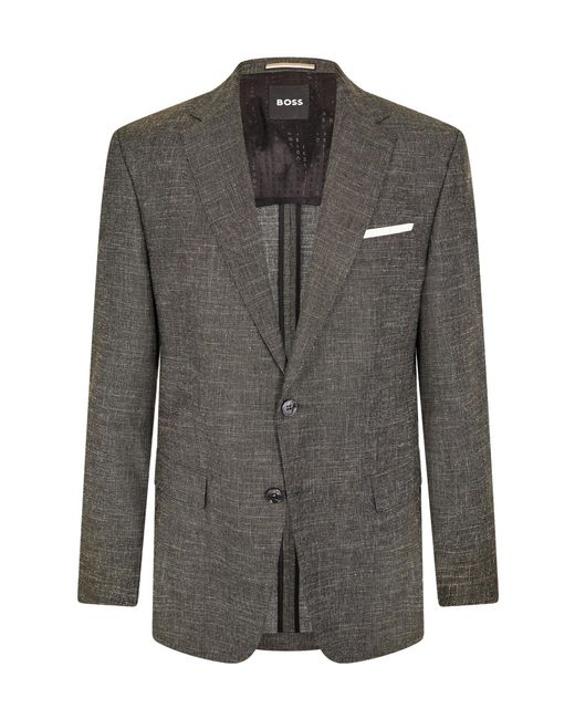 Boss Gray Comfortable Blazer for men