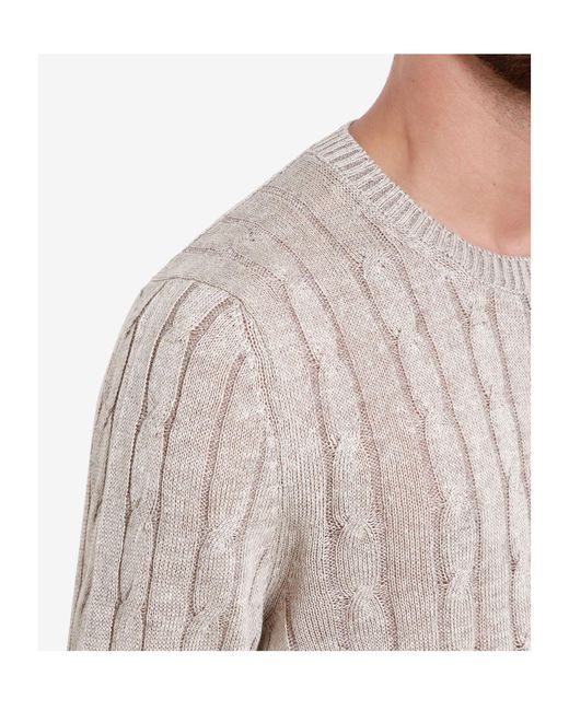 Gran Sasso Multicolor Long-Sleeved Sweater for men