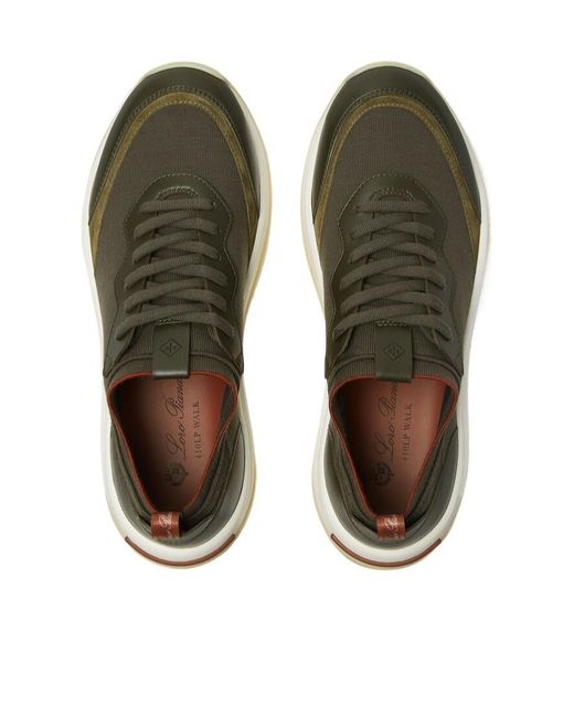 Loro Piana Green 410 Lp Walk The Gift Of Kings Sneaker for men