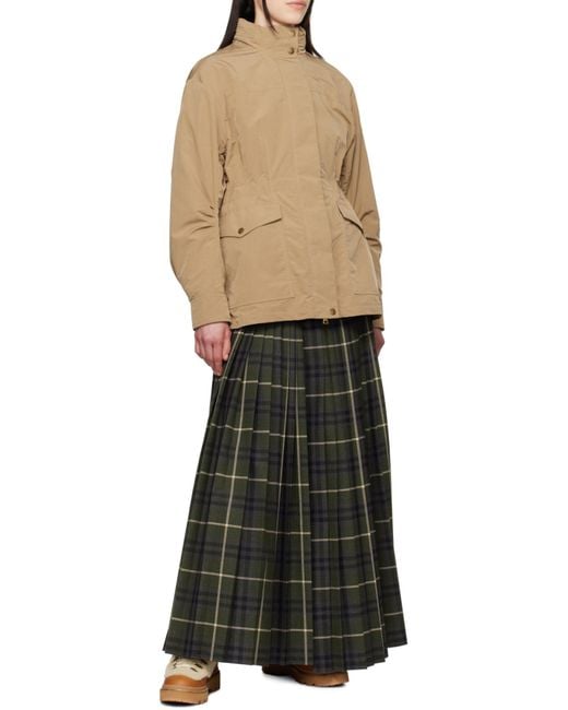 Moncler Brown Nades High-Neck Jacket