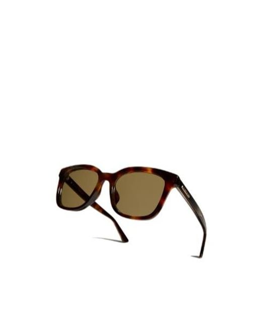 Gucci White Specialized-Fit Rectangular Sunglasses for men