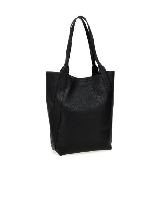 Mulberry Black Bayswater Twist-Lock Tote Bag