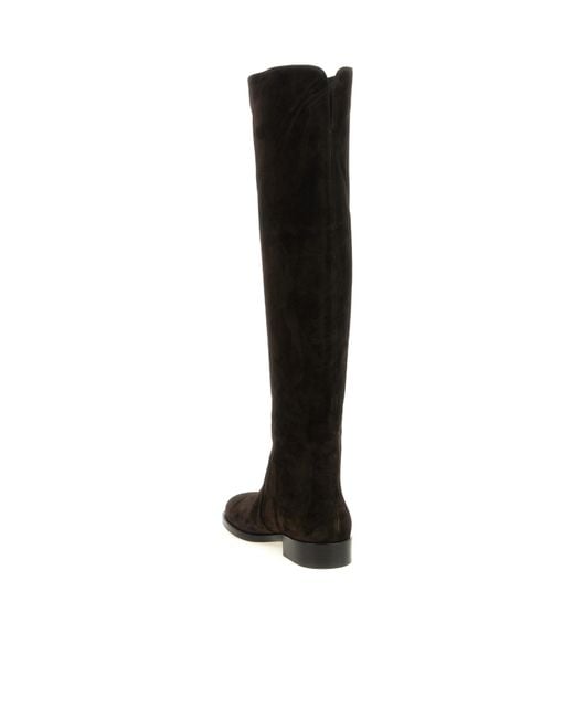 Gianvito Rossi Black Zayne Boots