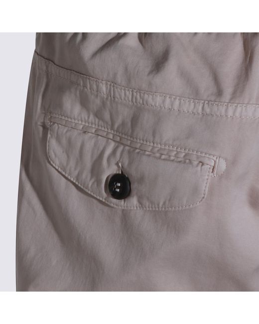 Eleventy Gray Drawstring Tapered Pants for men