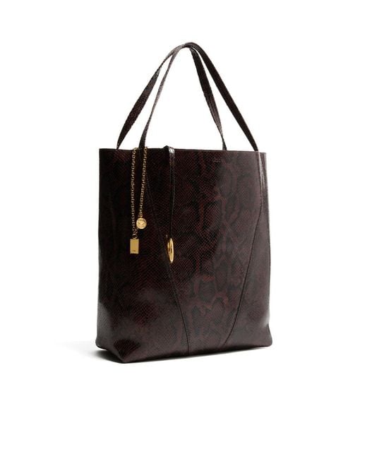 Chloé Black Chloé Spin Large Tote Bag