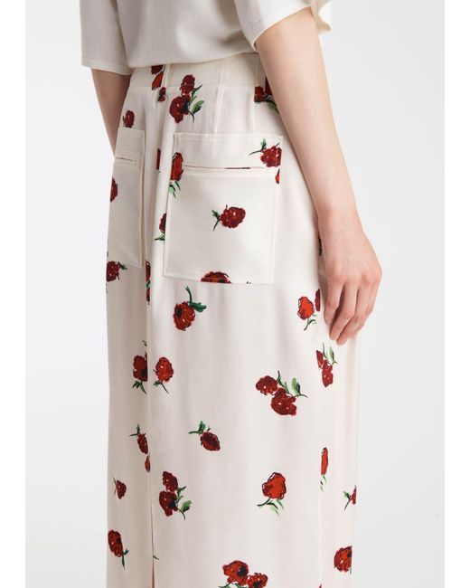 Khaite Pink Lucian Skirt