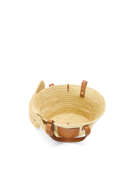 Loewe Natural Small Elephant Basket Bag