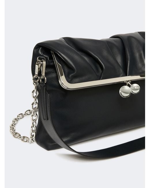 Weekend by Maxmara Black Envelope-Style Pasticcino Shoulder Bag