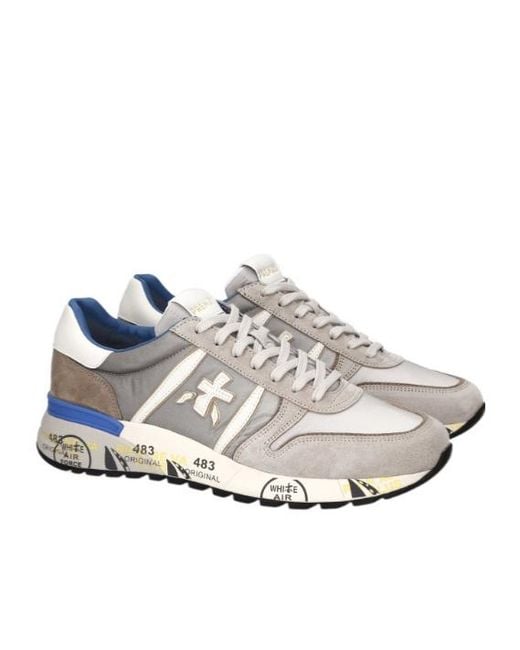 Premiata White Lander for men