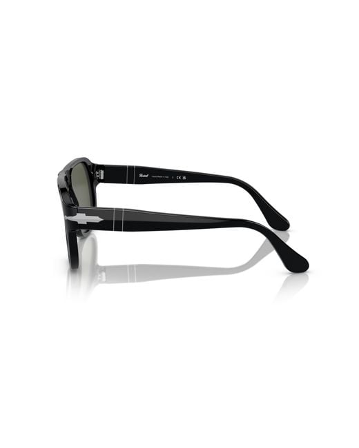 Persol Green Pilot Frame Sunglasses for men