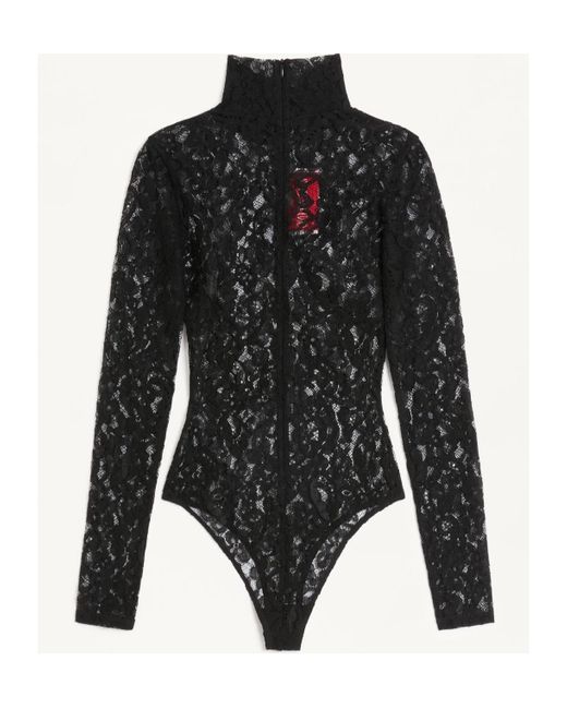 Valentino Black Lace Body