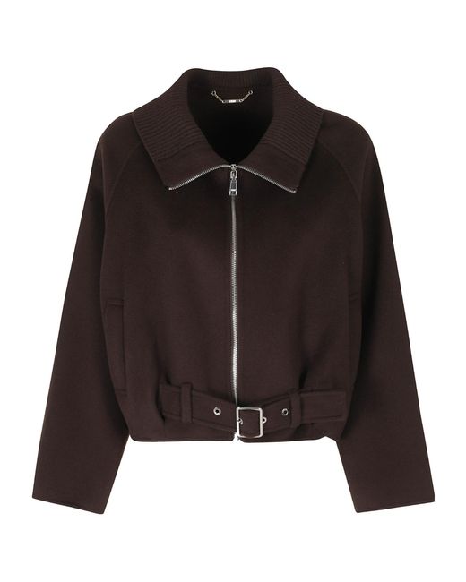Seventy Black Logo Casual Jacket