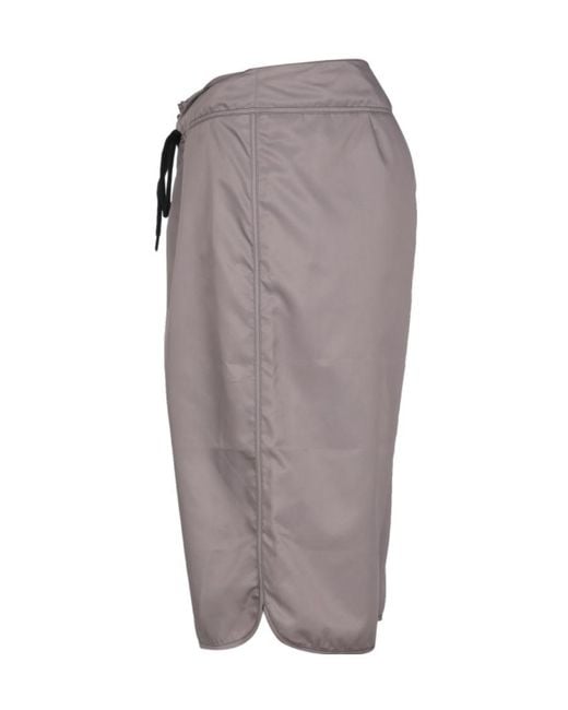 Jil Sander Gray Drawstring Bermuda Shorts for men