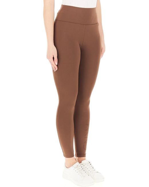 Weekend by Maxmara Brown Elastic Waist Leggings