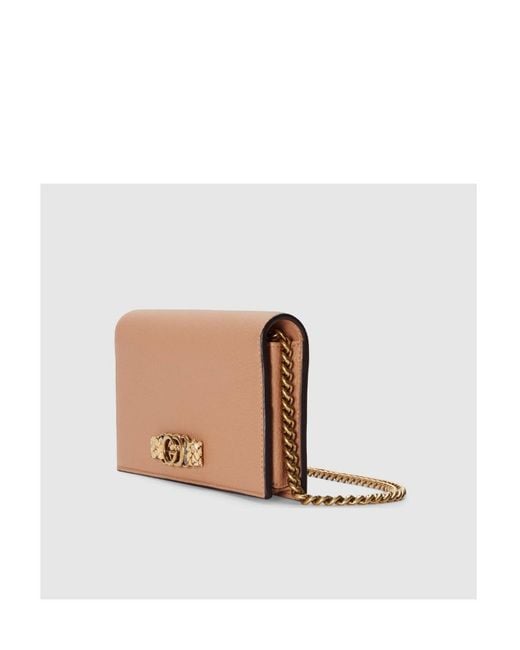 Gucci Natural Interlocking Double G Shoulder Bag