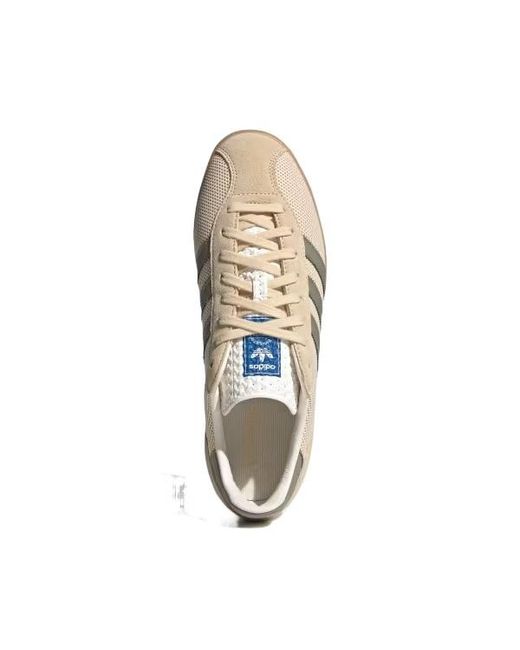 Adidas Originals Natural Gazelle Indoor Pro Lace-Up Sneakers for men