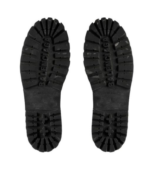 Balenciaga Black Nba Collaboration Combat Strike Boot for men
