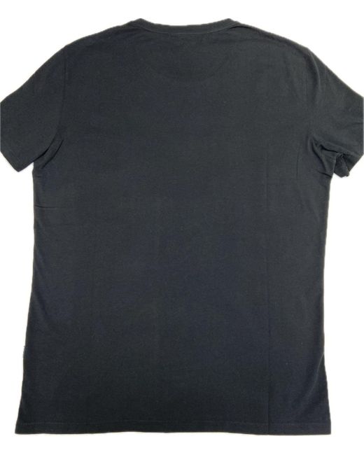 Just Cavalli Black Short-Sleeved T-Shirt for men