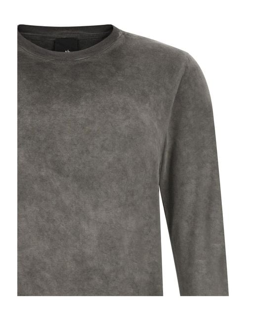 Thom Krom Gray Long-Sleeve T-Shirt for men