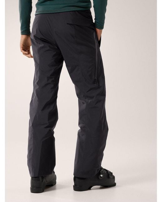 Arc'teryx Black Waterproof And Windproof Ski Pants for men