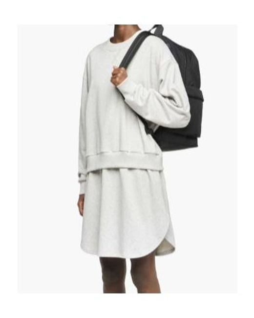 J.W. Anderson White Jw Anderson Layered Sweatshirt Dress
