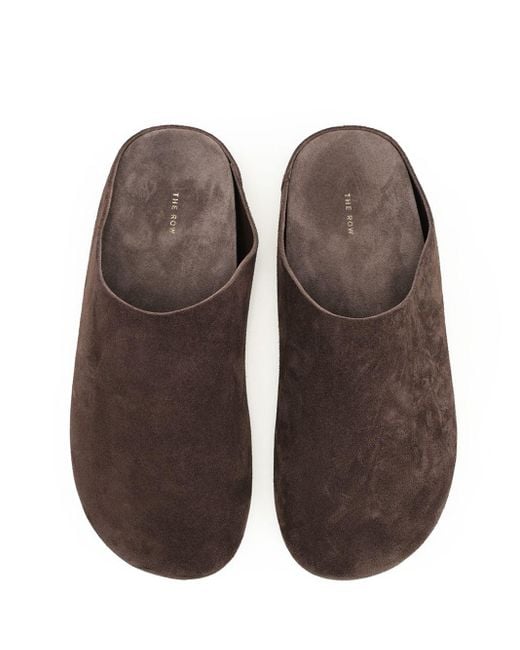 The Row Brown Hudson Mules