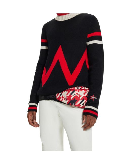 Boss Red Knitted Turtleneck Garment for men
