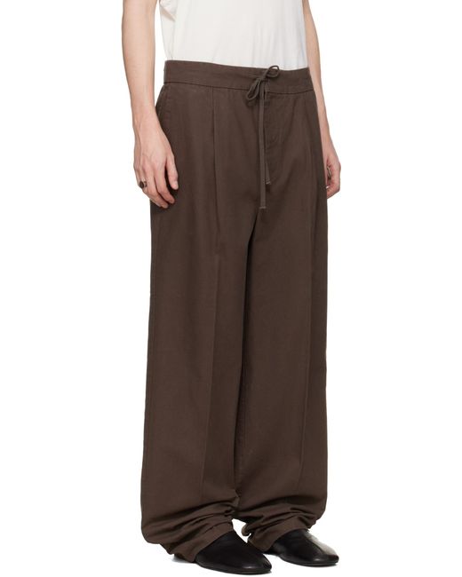 Fear Of God Gray Pleat Front Pants for men