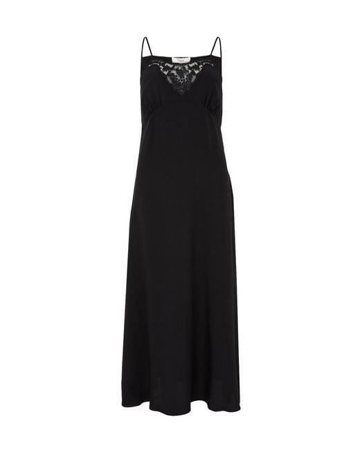 Chloé Black Lace Maxi Dress