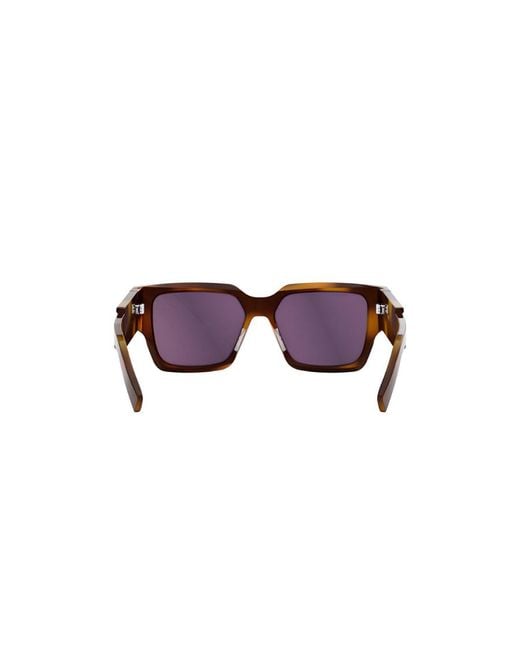 Dior Purple Logo Sunglasses