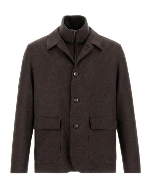 Herno Black Resort Blazer for men