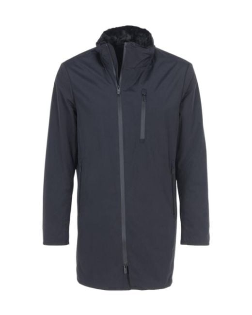 Armani Collezioni Blue Long-Sleeved Casual Jacket for men