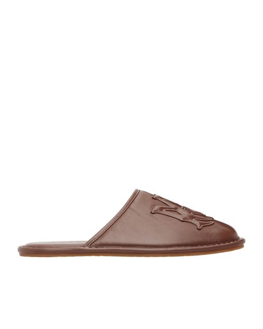 Amiri Brown Ma Slippers for men
