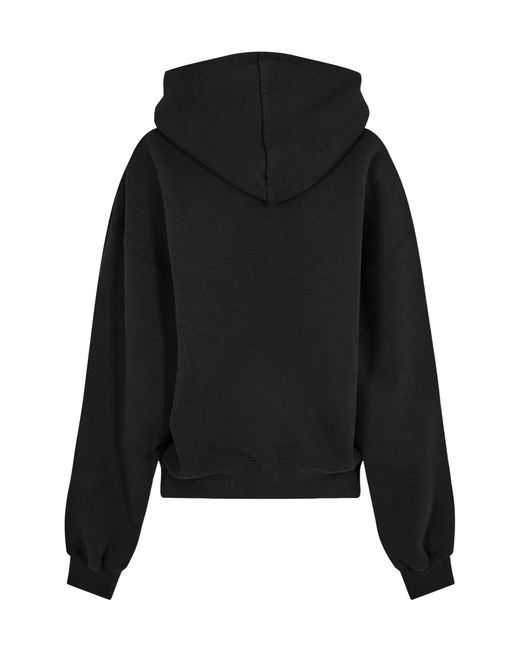 Off-White c/o Virgil Abloh Black Simple Hoodie