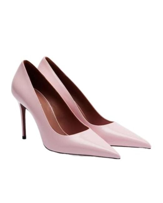 Paris Texas Pink Vera 85 Patent Leather Pumps