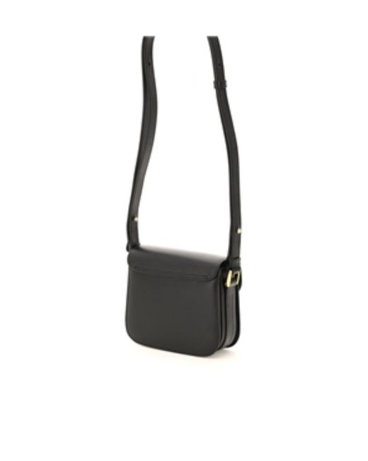 A.P.C. White Grace Mini Shoulder Bag