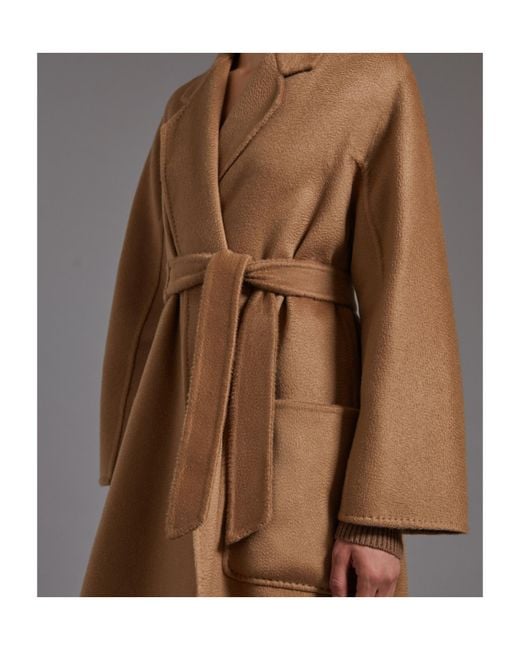 Max Mara Brown Ludmilla Icon Coat