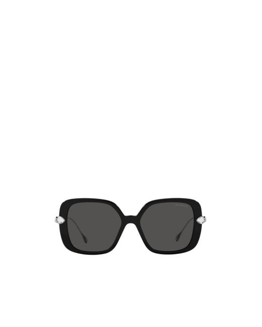 Swarovski Multicolor Oversized Square Frame Sunglasses