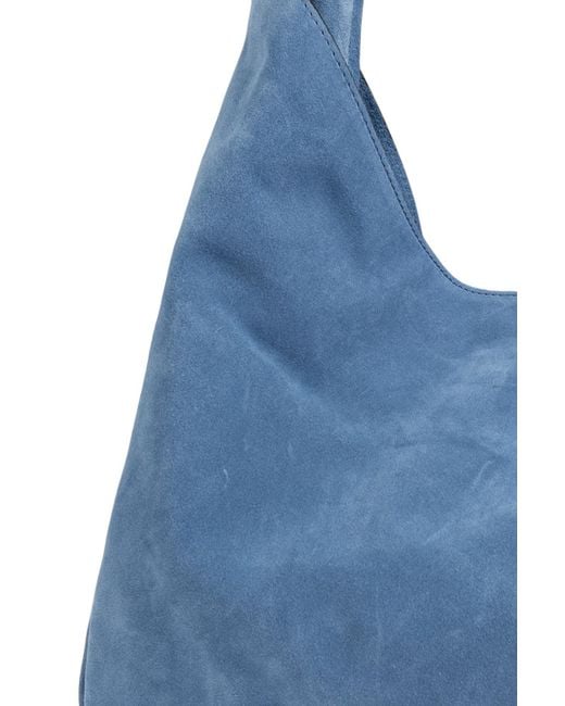 Moschino Blue Handle Me Tote Bag
