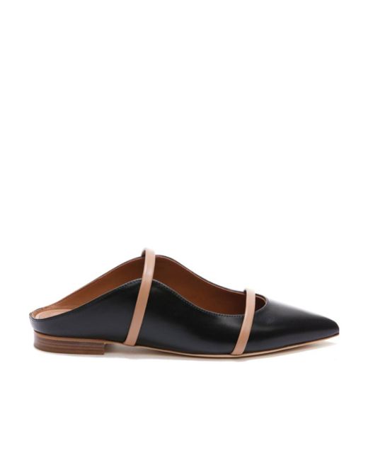 Malone Souliers Brown Maureen Pointed-Toe Flat Shoes