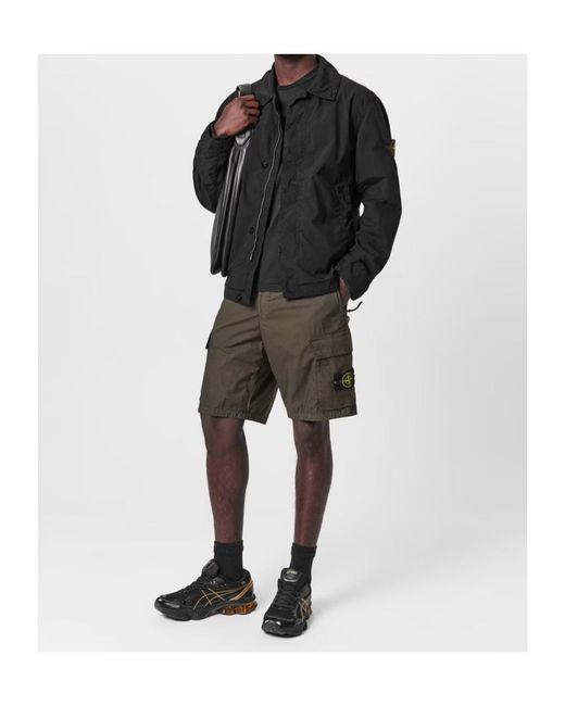 Stone Island Black Light Compact Jacket for men