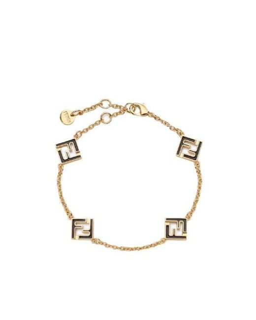 Fendi Metallic Forever Bracelet
