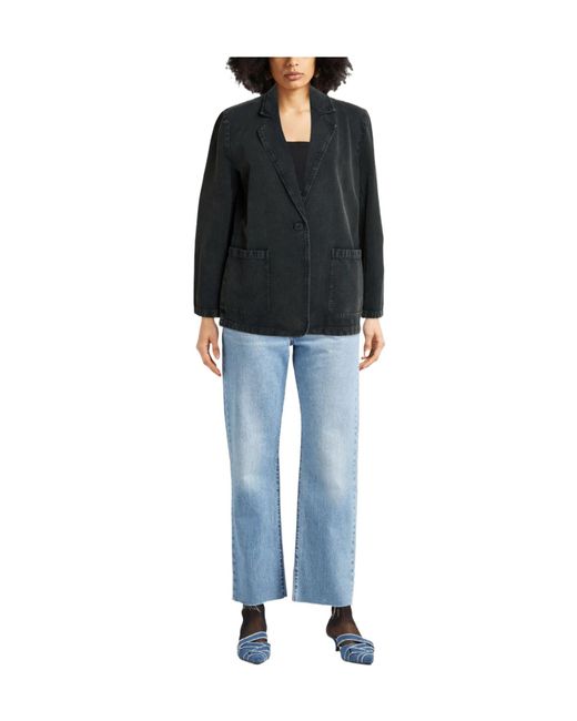 MAX&Co. Black Single-Breasted Blazer
