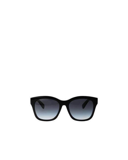 Chloé White Chloé Eyewear Square Frame Sunglasses